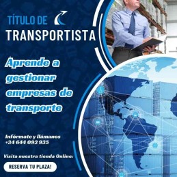 Título de Transportista | 2024  Curso Online CPT