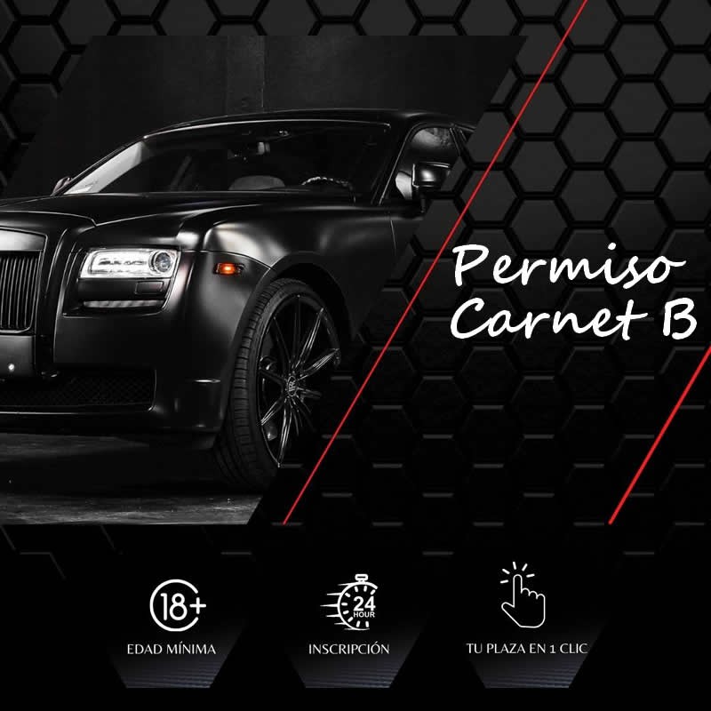 Permiso conducir Clase B A Coruña - Carnet coche en 1 clic Permiso conducir Clase B A Coruña - Carnet coche en 1 clic