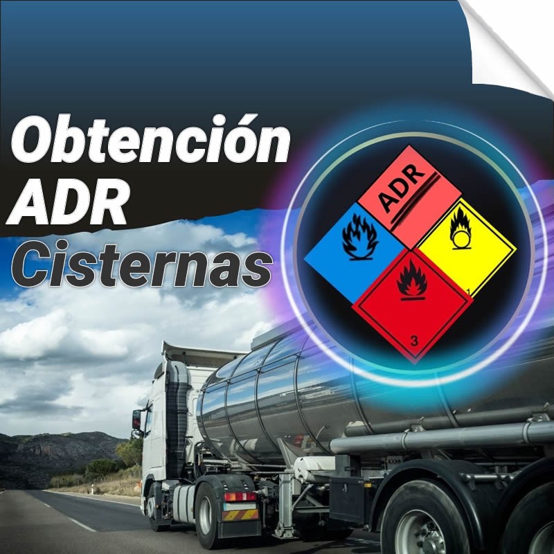 Curso Obtención Adr Básico y Cisternas en Madrid en 1 solo clic