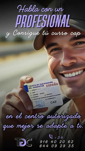 tarjeta cualificación de conductor